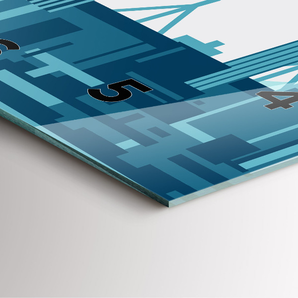 Reloj cuadrado Arquitectura en Estados Unidos