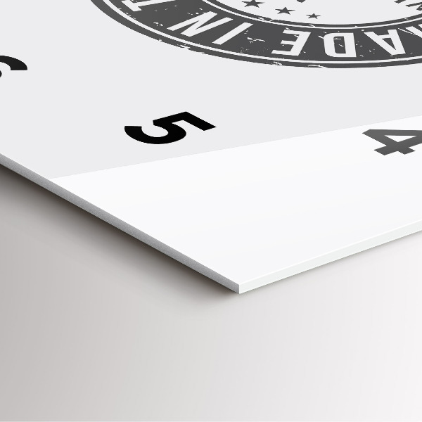 Reloj cuadrado Sello de Texas