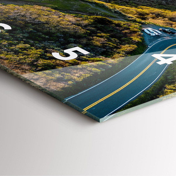 Reloj de pared cuadrado Carretera de San Francisco