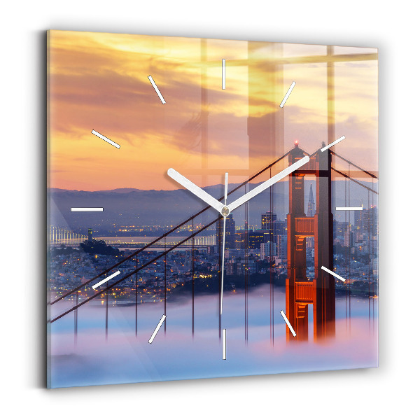 Reloj cuadrado Puente de San Francisco