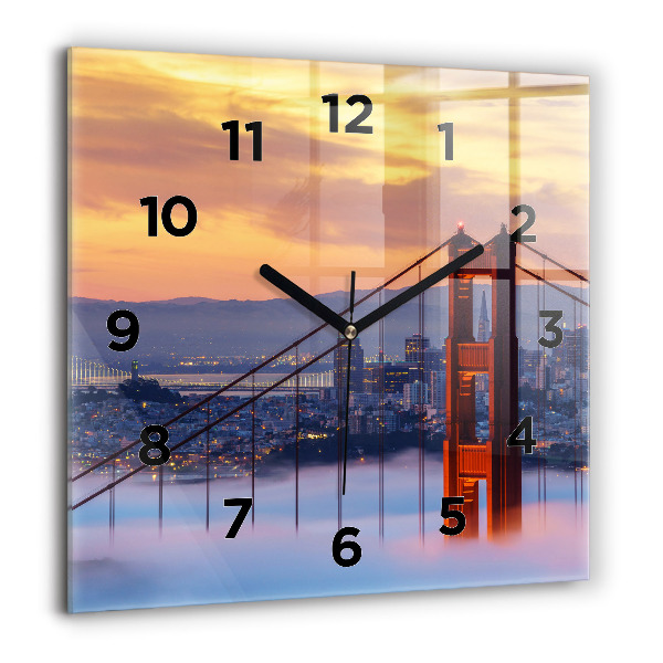 Reloj cuadrado Puente de San Francisco