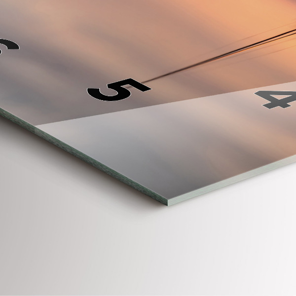 Reloj cuadrado Lago Balaton USA