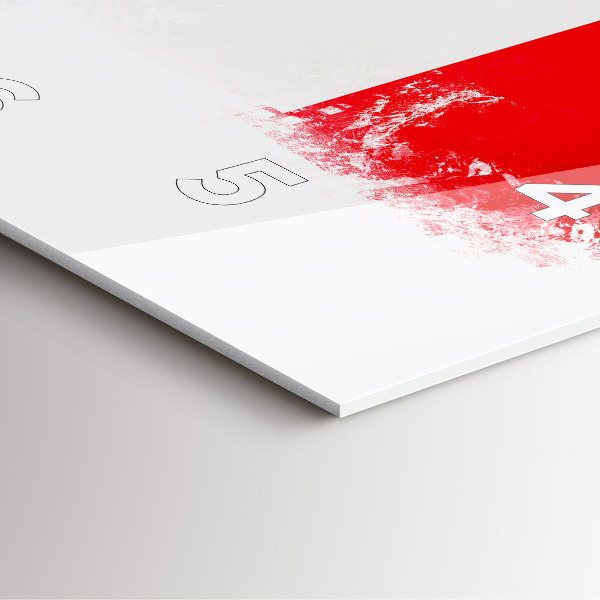 Reloj de pared cuadrado Bandera de Francia