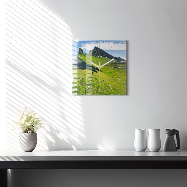 Reloj cuadrado Reserva natural de Hornstrandir Islandia