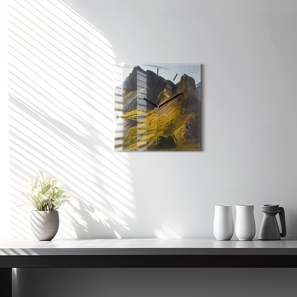 Reloj cuadrado Carretera en Islandia