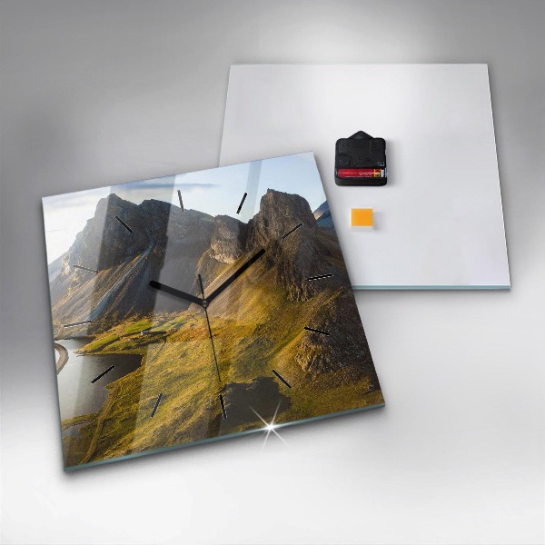 Reloj cuadrado Carretera en Islandia