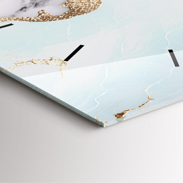 Reloj cuadrado Mármol