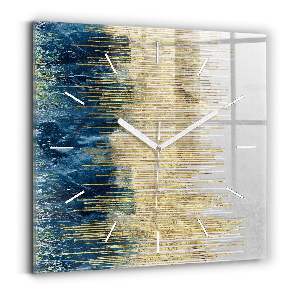 Reloj cuadrado Patrón decorativo