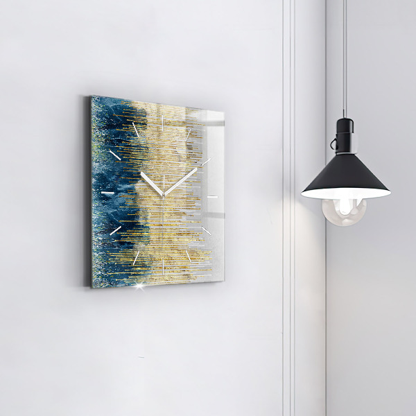 Reloj cuadrado Patrón decorativo