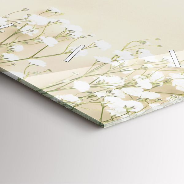 Reloj de pared cuadrado Flores en flor