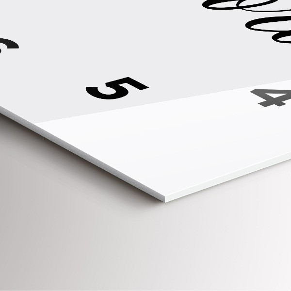 Reloj cuadrado Inscripción de recuerdos