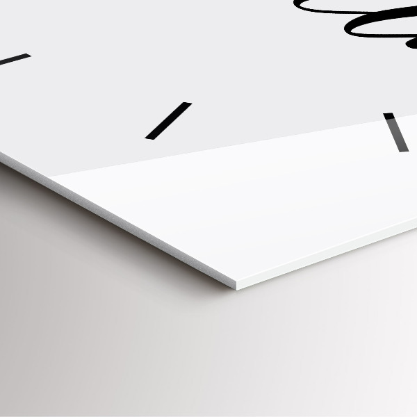 Reloj cuadrado Inscripción de aventura