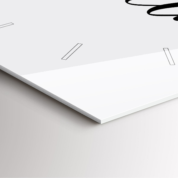 Reloj cuadrado Inscripción de aventura