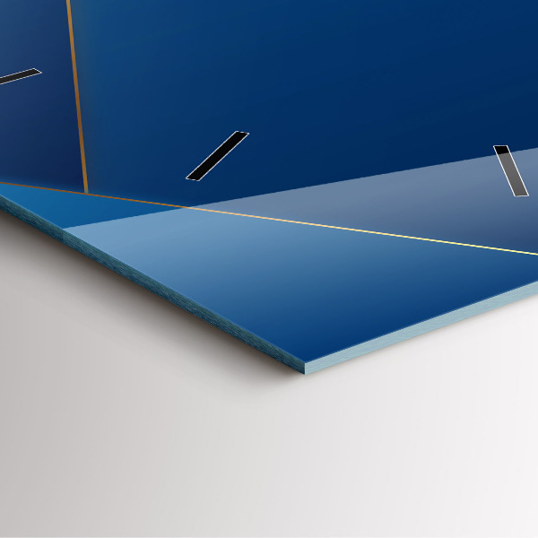 Reloj de pared cuadrado Abstracción ornamental