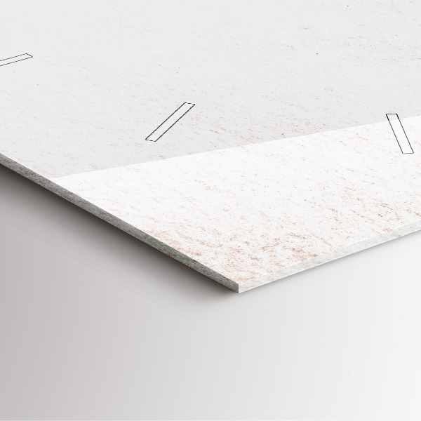 Reloj de pared cuadrado Patrón decorativo