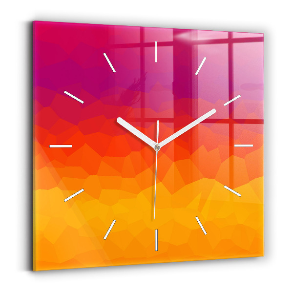 Reloj cuadrado Amanecer