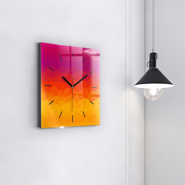 Reloj cuadrado Amanecer