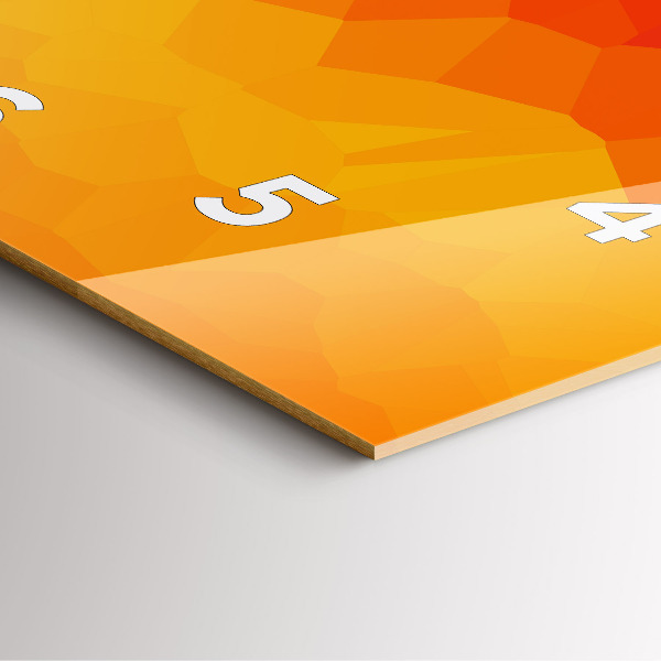 Reloj cuadrado Amanecer