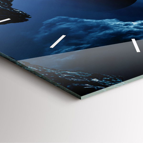 Reloj de pared cuadrado Gran galaxia