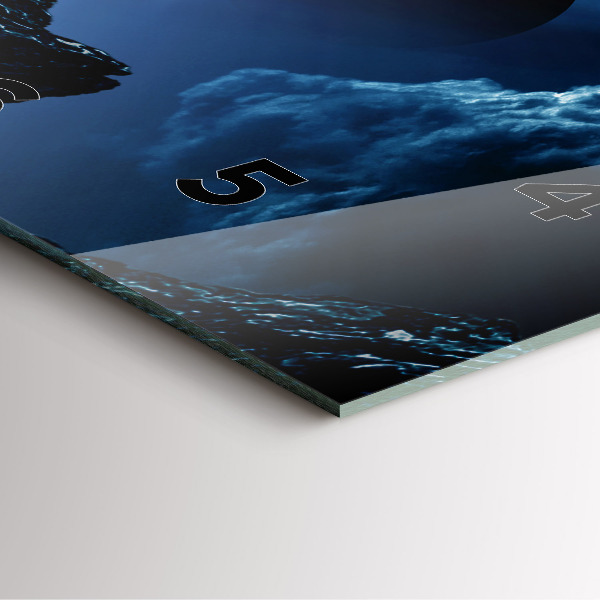 Reloj de pared cuadrado Gran galaxia