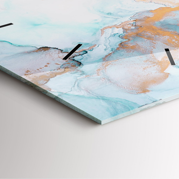 Reloj cuadrado Imagen abstracta