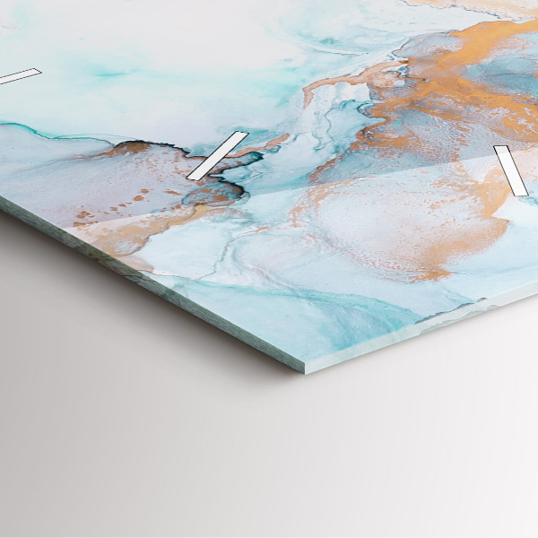 Reloj cuadrado Imagen abstracta