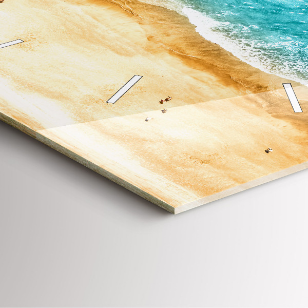 Reloj cuadrado Gente de playa