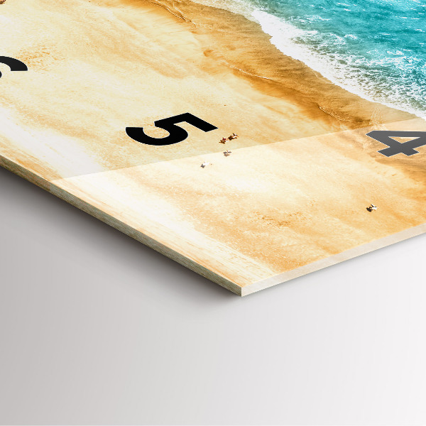 Reloj cuadrado Gente de playa