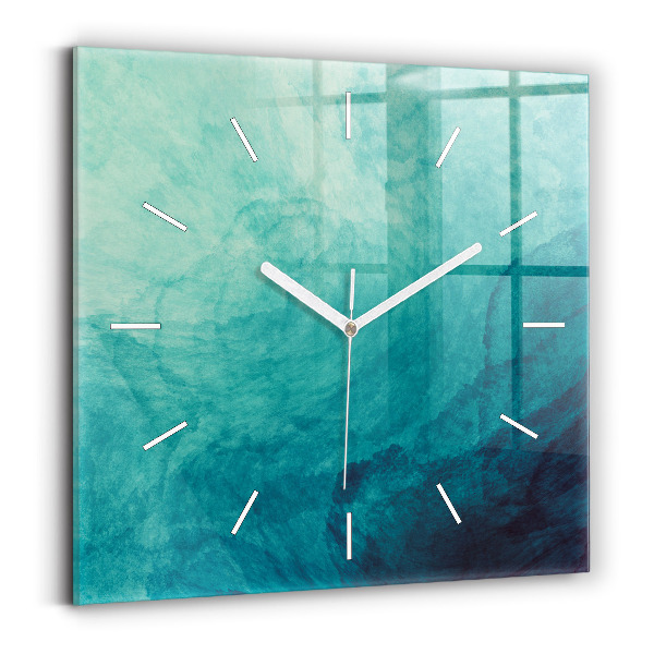 Reloj cuadrado Abstracción de profundidad