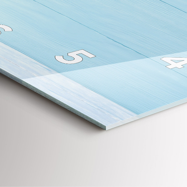 Reloj cuadrado Pizarra infantil