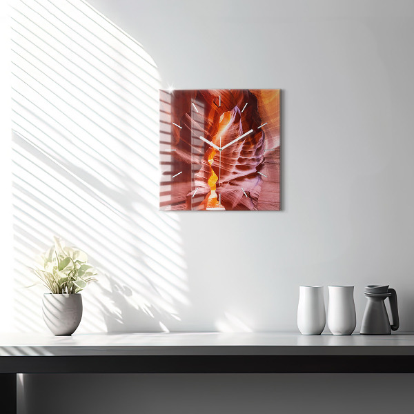 Reloj cuadrado Cañón de arena