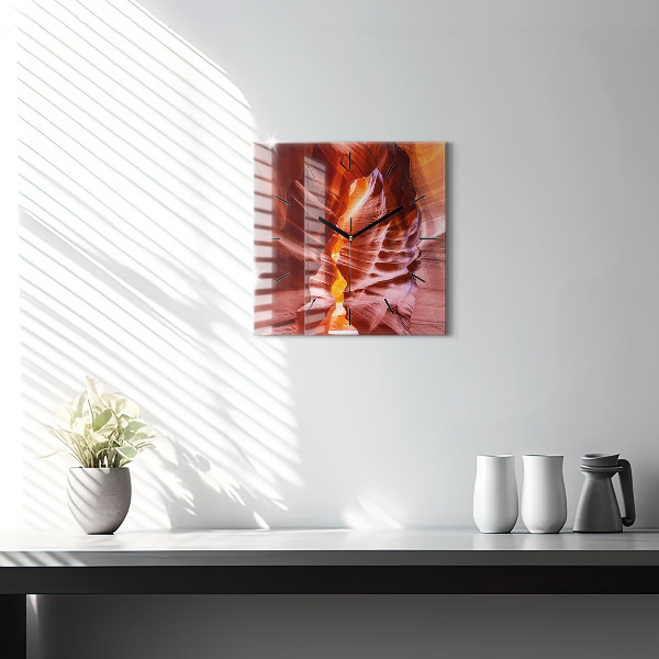 Reloj cuadrado Cañón de arena