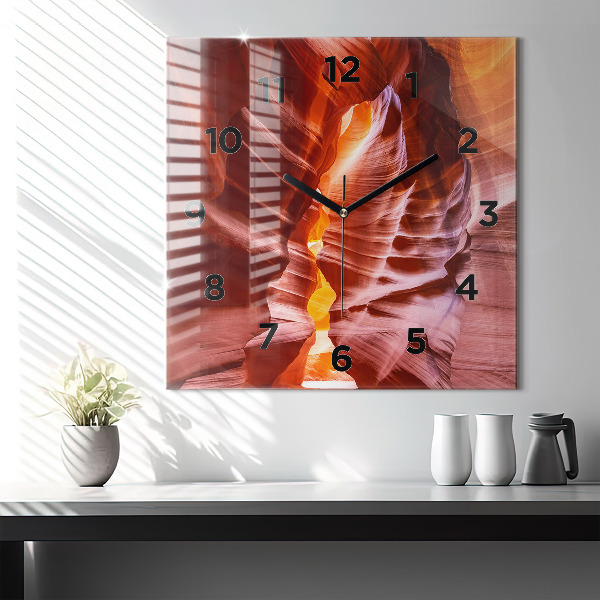 Reloj cuadrado Cañón de arena