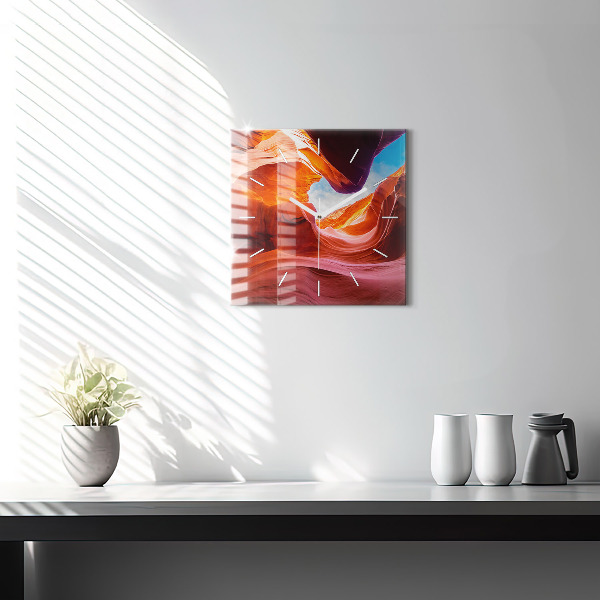 Reloj de pared cuadrado Cañón