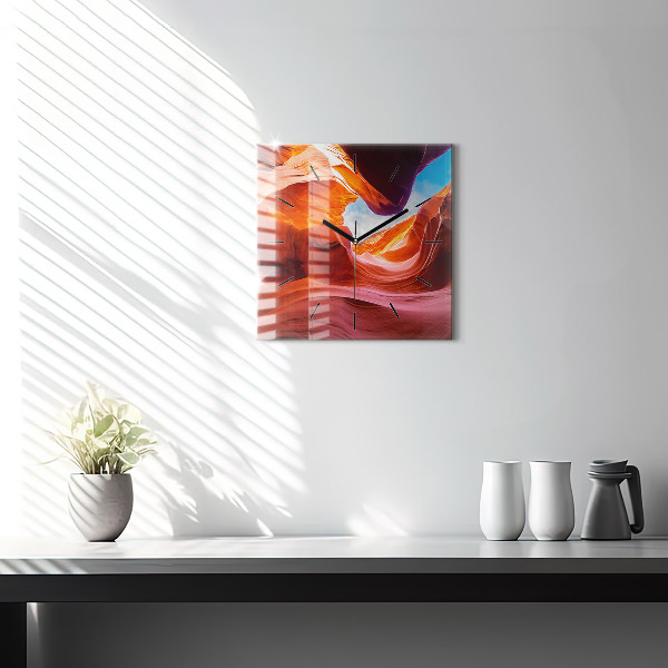 Reloj de pared cuadrado Cañón