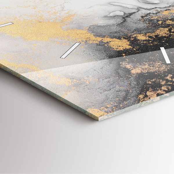 Reloj de pared cuadrado Mármol artístico