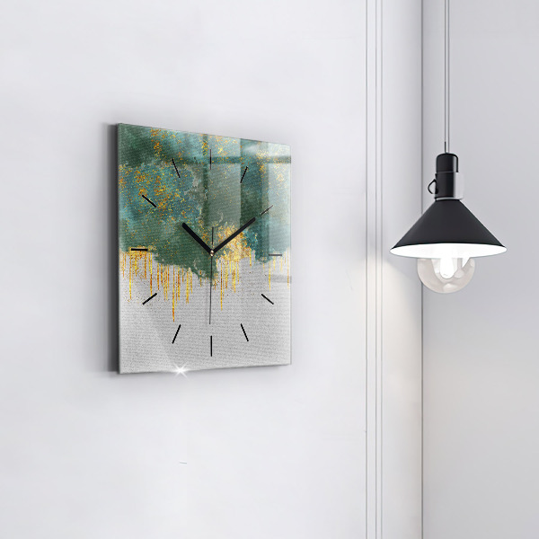 Reloj cuadrado Motivo decorativo