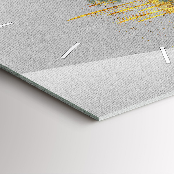 Reloj cuadrado Motivo decorativo