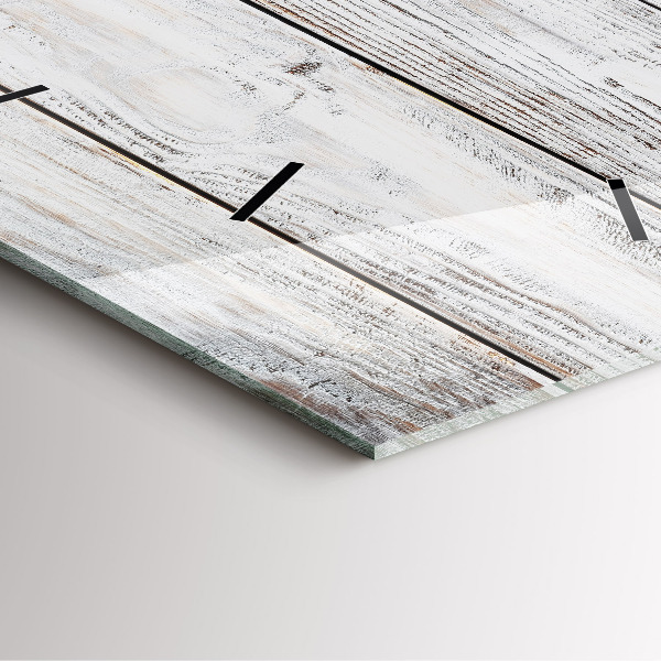 Reloj cuadrado Tablas pintadas