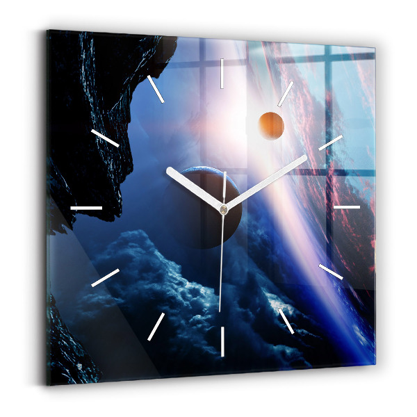 Reloj cuadrado Gran galaxia