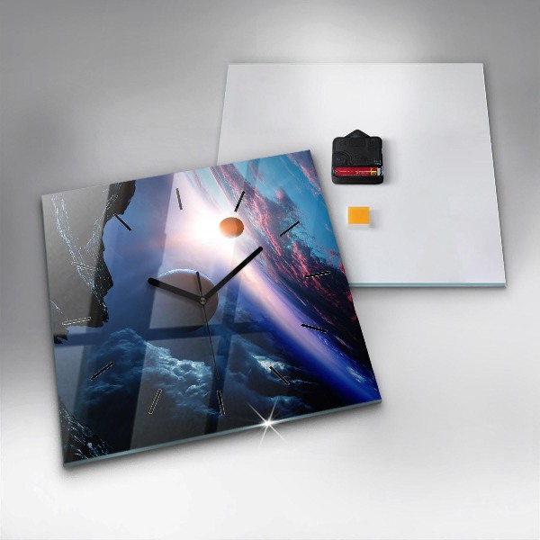 Reloj cuadrado Gran galaxia