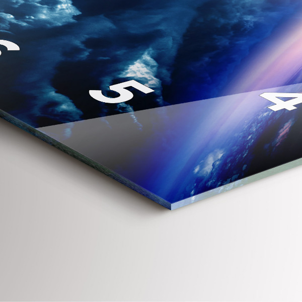 Reloj cuadrado Gran galaxia