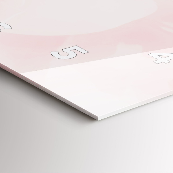 Reloj cuadrado Rosas en flor