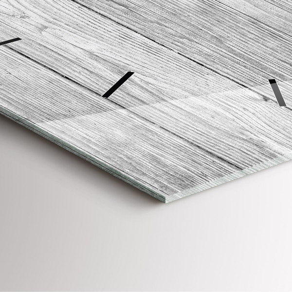 Reloj de pared cuadrado Paneles de madera