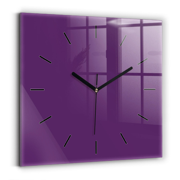 Reloj cuadrado Color morado