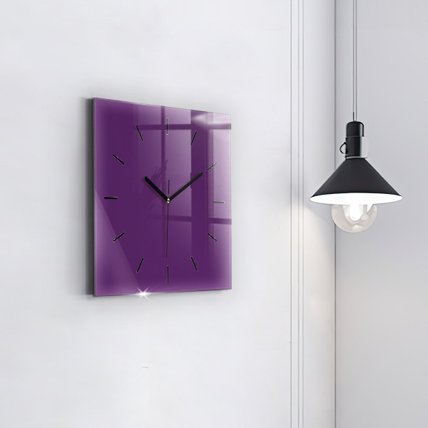 Reloj cuadrado Color morado
