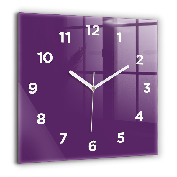 Reloj cuadrado Color morado