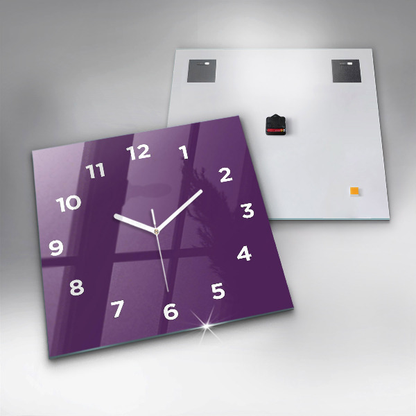 Reloj cuadrado Color morado