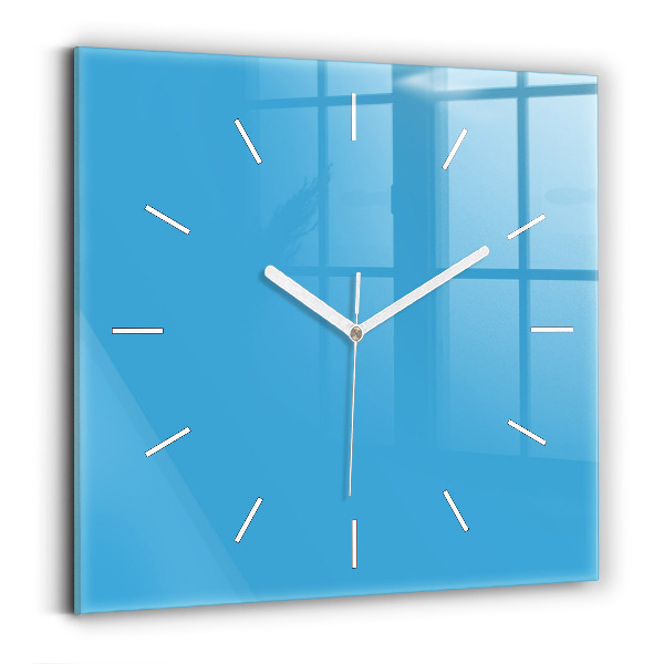 Reloj cuadrado Color azul