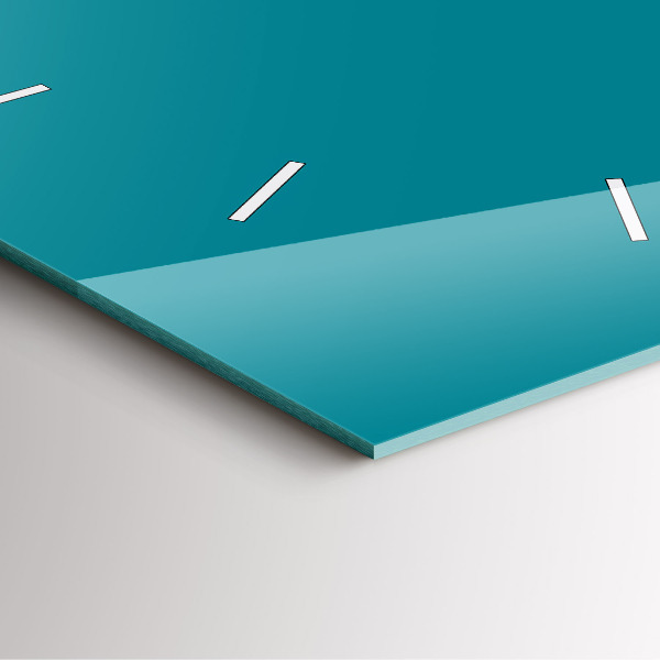 Reloj cuadrado Color azul marino